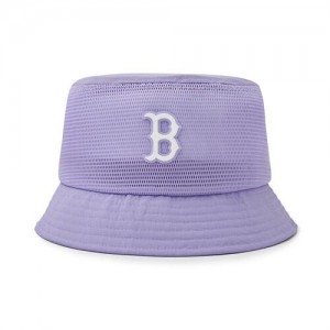 MLB All Mesh Boston Red Sox Kids' Caps Purple | 9381745-ZF