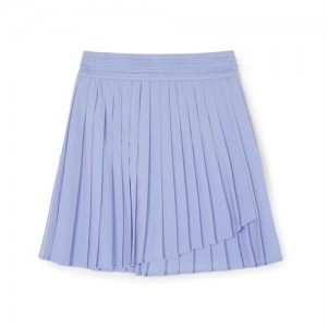 MLB Athleisure Pleats Wrap Kids' Skirts Purple | 2563704-CH