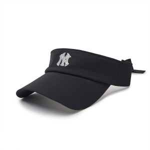 MLB Athleisure Ribbon Sunvisor New York Yankees Kids' Caps Black | 2104598-YD