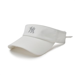 MLB Athleisure Ribbon Sunvisor New York Yankees Kids' Caps White | 8790462-ID