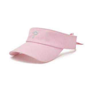 MLB Athleisure Ribbon Sunvisor Philadelpia Phillies Kids' Caps Pink | 8940715-RM