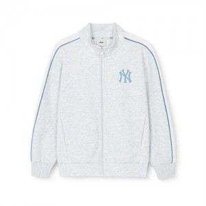 MLB Athleisure Training Zip Up New York Yankees Kids' Jackets Grey | 2354970-FI