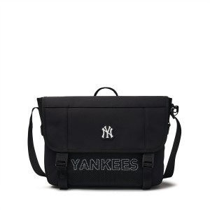 MLB Baisc Mesh New York Yankees Kids' Bags Black | 9761248-ZH