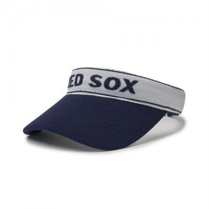 MLB Ballplay Sunvisor Boston Red Sox Kids' Caps Navy | 1832476-CH