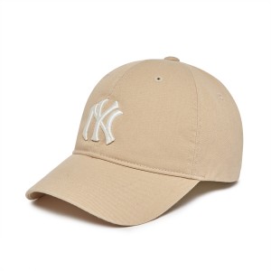 MLB Basic Ballnew York Yankees Kids' Caps Beige | 4398106-KZ