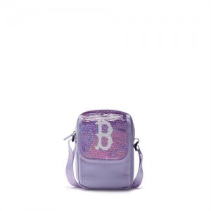 MLB Basic Boston Red Sox Kids' Bags Purple | 9578421-SQ