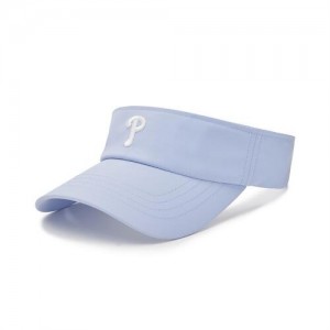 MLB Basic Cool Field Sunvisor Philadelpia Phillies Kids' Caps Blue | 4701259-MI