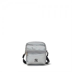 MLB Basic Luxleisure New York Yankees Cross Body Bags Silver | 6831502-SA