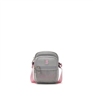 MLB Basic Mesh Mini Boston Red Sox Kids' Bags Grey | 6510328-KR