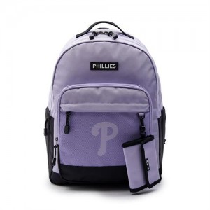 MLB Basic Mesh School Philadelpia Phillies Kids' Bags Purple | 6385471-YE