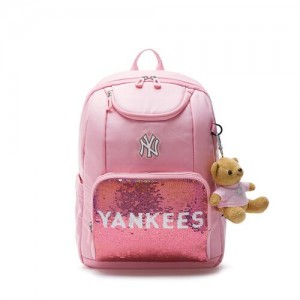 MLB Basic New York Yankees Kids' Bags Pink | 7968245-AX