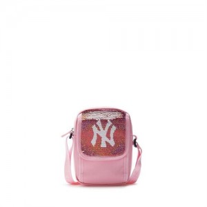 MLB Basic New York Yankees Kids' Bags Pink | 1329508-YS