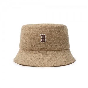 MLB Basic Press Boston Red Sox Kids' Caps Khaki | 4512378-ZB