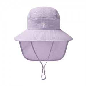 MLB Basic Seersucker Flapphiladelpia Phillies Kids' Caps Purple | 8427130-HG