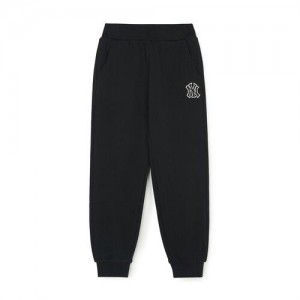 MLB Basic Small Logo New York Yankees Kids' Pants Black | 0439867-ML