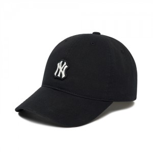 MLB Basic Wappen Ball New York Yankees Hats Black | 2593817-LW