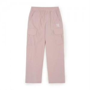 MLB Basic Woven New York Yankees Kids' Pants Pink | 1380796-FR