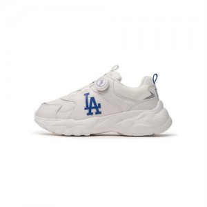 MLB Big Ball Chunky Dial Junior Los Angeles Dodgers Kids' Sneakers White | 0169485-DS