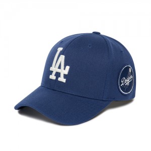 MLB Circle Stamp Ball La Dodgers Hats Blue | 3207469-GJ