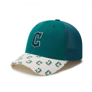 MLB Classic Monogram Ball Cleveland Guardians Kids' Caps Green | 4307691-KX