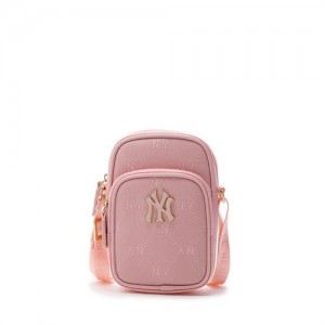 MLB Dia Monogram Embo New York Yankees Kids' Bags Pink | 6175029-EU