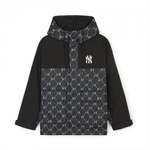 MLB Dia Monogram Jqd Blocking New York Yankees Jackets Black | 4085231-DA