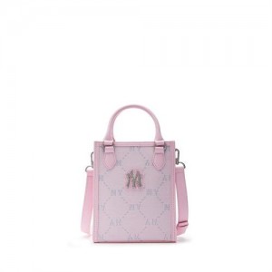 MLB Dia Monogram Mini New York Yankees Kids' Bags Pink | 7103426-WG