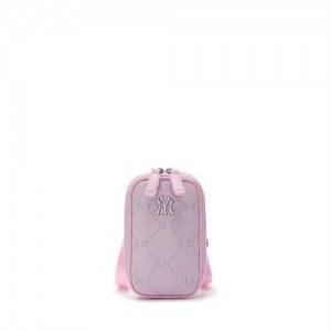 MLB Dia Monogram Mini New York Yankees Kids' Bags Pink | 1347528-JR