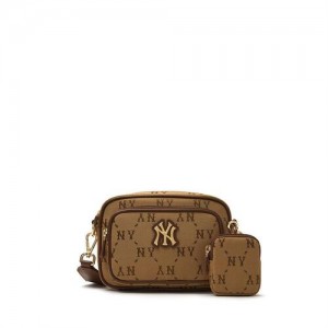 MLB Dia Monogram New York Yankees Kids' Bags Brown | 1546802-EK