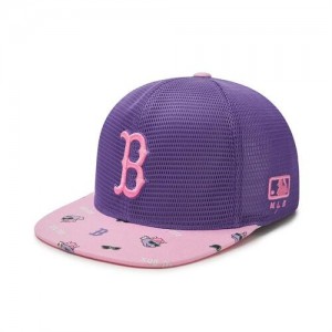 MLB Dragon Snapback Boston Red Sox Kids' Caps Purple | 7605234-OI