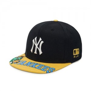 MLB Dragon Snapback New York Yankees Kids' Caps Black | 1425087-SZ