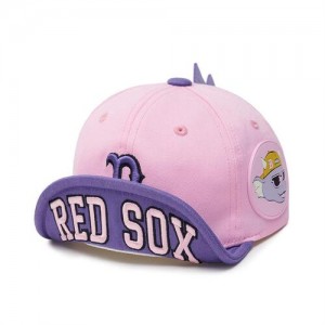 MLB Dragon Wire Boston Red Sox Kids' Caps Pink | 2187306-FN