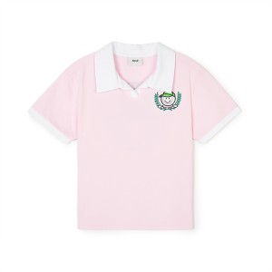 MLB Green Play Collart New York Yankees Kids' T Shirts Pink | 7986450-WH