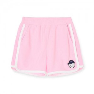 MLB Green Play Terry New York Yankees Kids' Shorts Pink | 5289734-NB