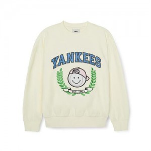 MLB Greenplay New York Yankees Kids' Sweatshirts Cream | 0758691-BQ