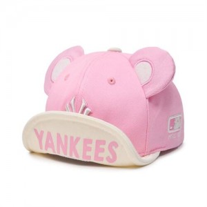 MLB Megabear Wire New York Yankees Kids' Caps Pink | 4952617-LO