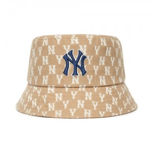 MLB Monogram Classic New York Yankees Hats Khaki | 6348097-XR