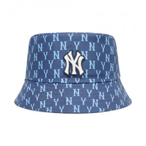 MLB Monogram Classic Reversible New York Yankees Hats Blue | 4261837-DZ