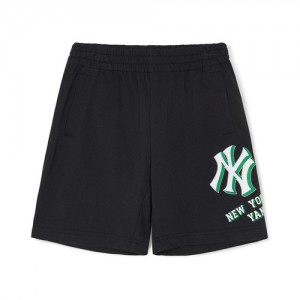 MLB Monotive New York Yankees Kids' Shorts Black | 6379408-DR