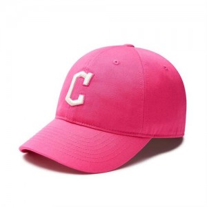 MLB N Cover Fit Slider (Cp66) Cleveland Indians Hats Pink | 3791584-YS