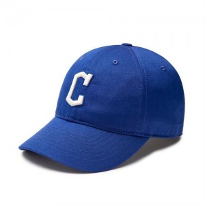 MLB N Cover Fit Slider (Cp66) Cleveland Indians Hats Blue | 6954183-WQ