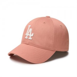 MLB N Cover Fit Slider (Cp66) Los Angeles Dodgers Hats Pink | 6139785-VH