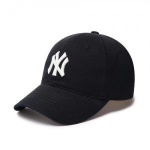 MLB N Cover Fit Slider New York Yankees Hats Black | 9087532-FV