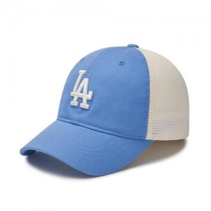 MLB New Cover Mesh Balllos Angeles Dodgers Kids' Caps Blue | 6048913-SB