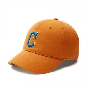 MLB New Fielder Unstructured Ball Cleveland Indians Hats Orange | 0821735-YM