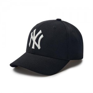 MLB New Fit Structured Ball New York Yankees Hats Black | 4136520-GT