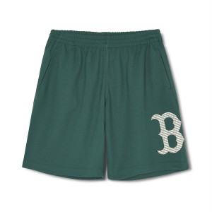 MLB Outdoor Mesh Boston Red Sox Kids' Shorts Green | 9152046-XK