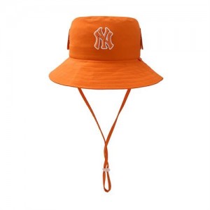 MLB Outdoor Wide New York Yankees Kids' Caps Orange | 4620178-DM