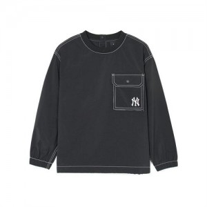 MLB Outdoor Woven New York Yankees Kids' Sweatshirts Black | 0867913-PY