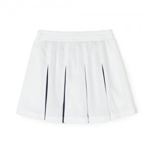 MLB Play Pleats Kids' Skirts White | 5174236-NV